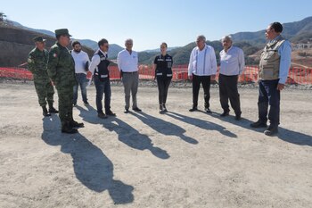 AMLO visitó obra hidroeléctrica en Sinaloa (Foto: Twitter / @lopezobrador_)