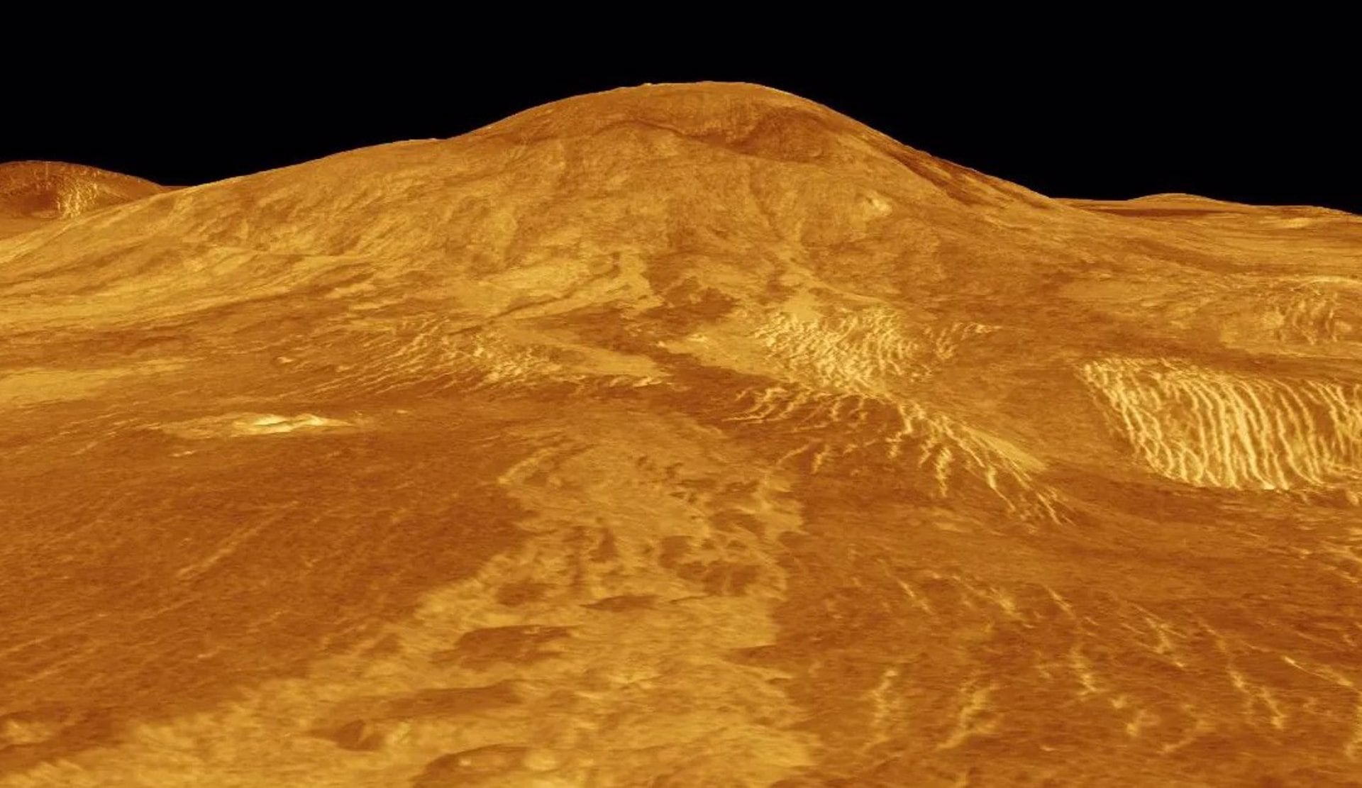 Los resultados del modelo indican que la masa de la luna y la velocidad inicial de rotación de Venus definían la supervivencia o destrucción del satélite. (NASA/JPL-CALTECH)