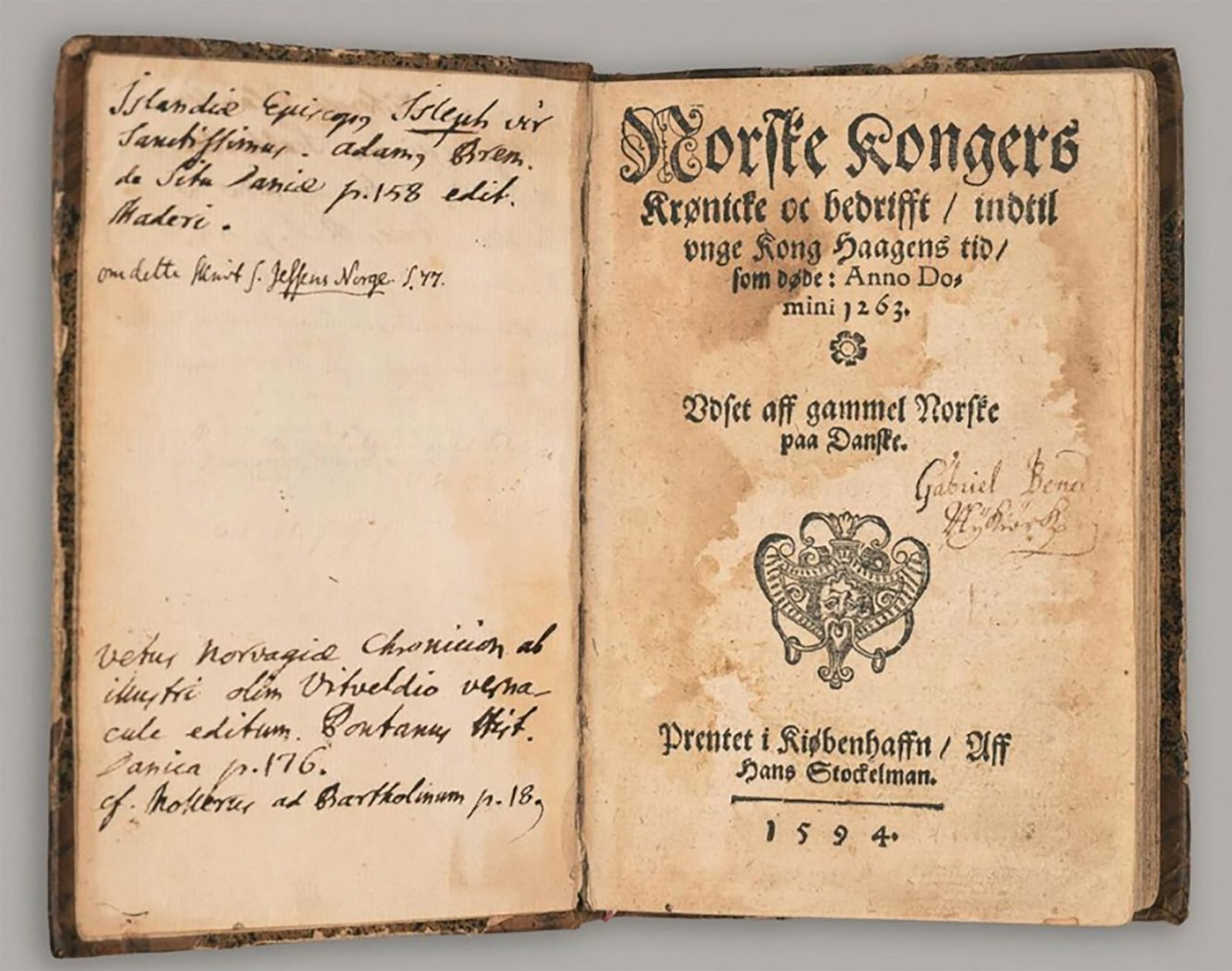 El ejemplar de 1594 pasa de propiedad privada a dominio público, quedando disponible para consulta en Bryne, Noruega