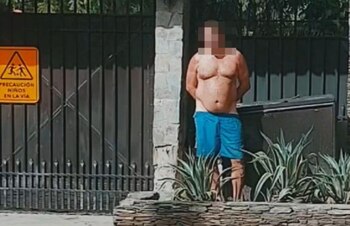 En Santa Marta, un turista