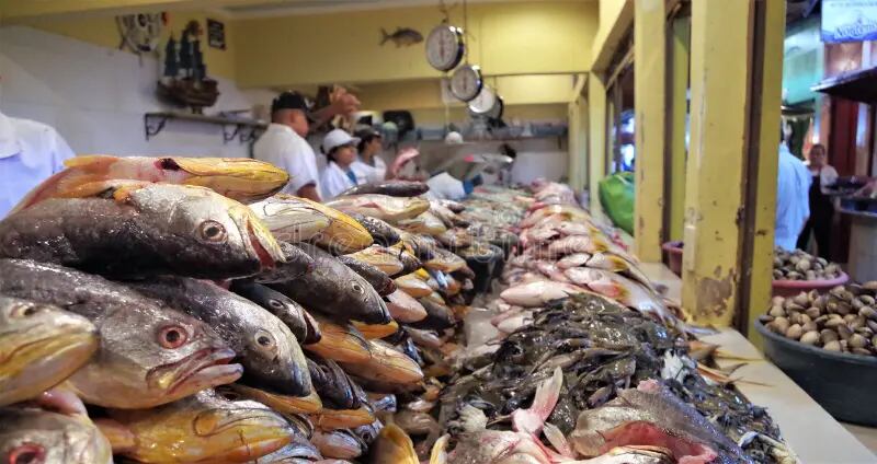 El pescado seco se cotiza entre 180 y 300 lempiras por libra, mientras el camarón oscila entre 65 y 135 lempiras, según comerciantes en Tegucigalpa. (Foto: Cortesía)