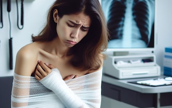 Una fractura de costilla puede