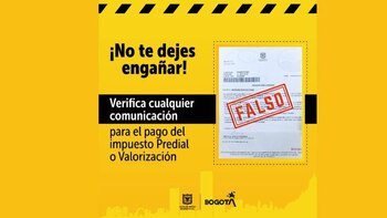Advierten sobre falsos cobros del