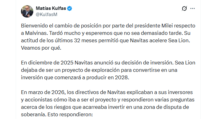 Matías Kulfas, ex ministro de Producción