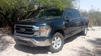 Esta camioneta fue hallada por