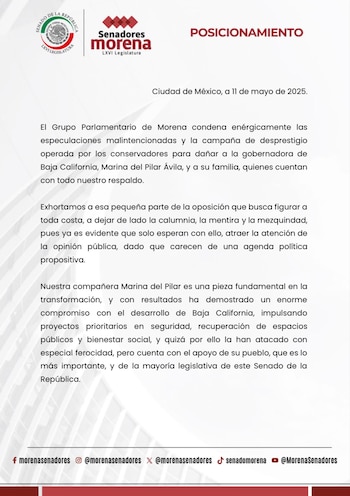 Los legisladores acusaron una campaña