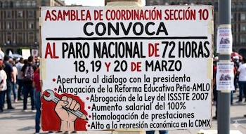 En su convocatoria, invitó a