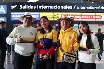 La proyección del Centro Conjunto de Análisis Migratorio de Migración Colombia anticipa un repunte de viajes entre el 12 de junio y el 21 de julio, con mayor demanda hacia Norteamérica - crédito Migración Colombia