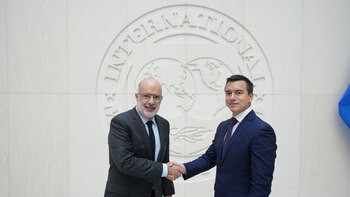 El presidente electo de Ecuador,