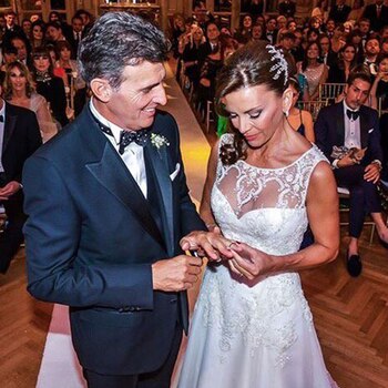 Fabiana y Alex el día