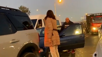 Los dos protagonistas de la