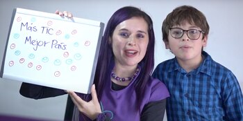 La docente colombiana Sindey Bernal,