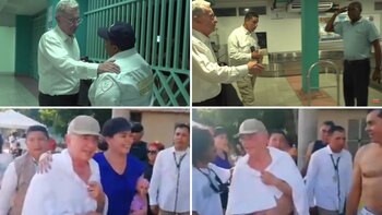 El exmandatario colombiano compartió con sus seguidores en la isla. Fotos: Captura de pantalla - Video Revista Semana / Captura video redes sociales