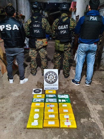 Narcotráfico cocaína PSA