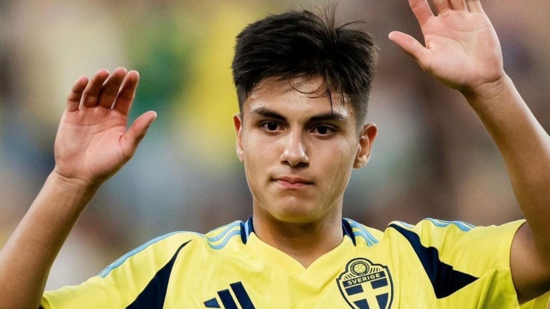 Matteo Pérez anotó un doblete en la victoria de la selección de Suecia Sub 21 - Créditos: Difusión