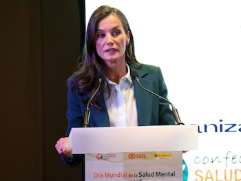 20/10/2026 La Reina Letizia en el acto central por el Día de la Salud Mental el pasado 9 de octubre
POLITICA EUROPA ESPAÑA SOCIEDAD
