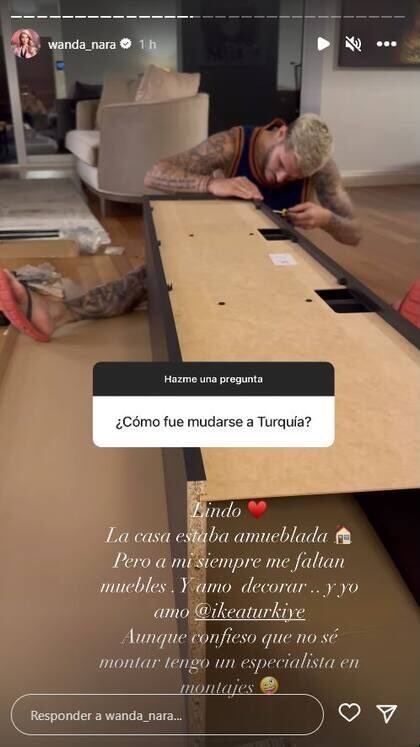 El viejo posteo de Wanda que circuló en redes