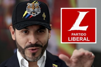 Abelardo de la Espriella rechazó el apoyo del Partido Liberal para la segunda vuelta presidencial en Colombia - crédito composición fotográfica
