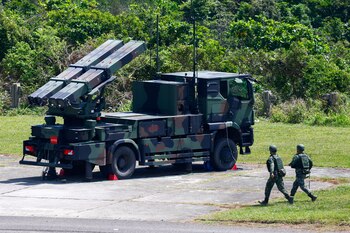 El ejército taiwanés lleva a