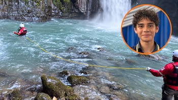 Hallan sin vida a Daniel Cubero, joven universitario arrastrado por la corriente en una catarata en Costa Rica
