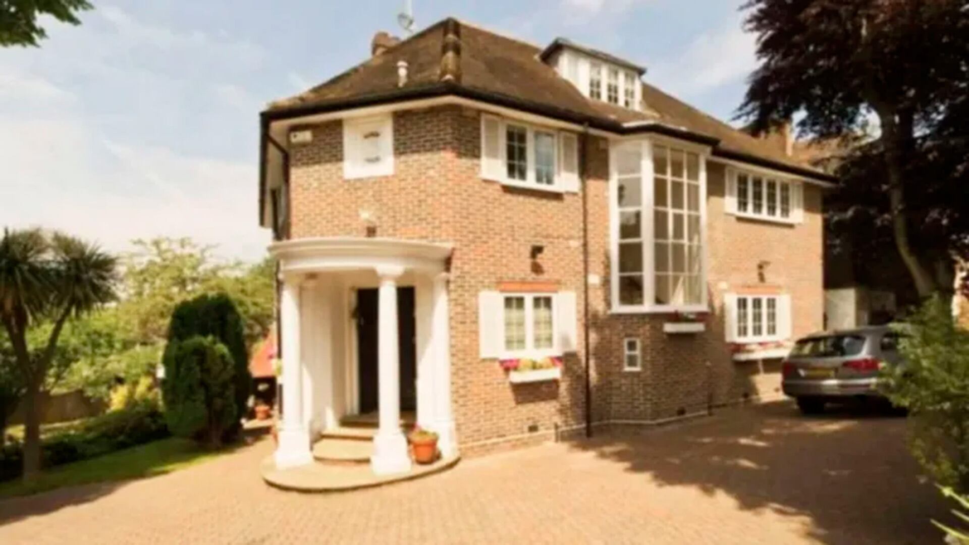 Al huir de China, Qian alquiló esta casa en Hampstead. (Policía Metropolitana del Reino Unido)