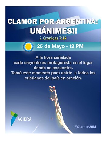 Evangélicos convocan a orar por