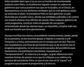 Margarita Rosa no dudó en