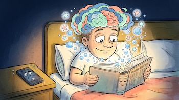 Un estudio vinculó la lectura en la cama con una mejora en la calidad del sueño