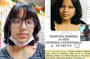 La menor de 14 años