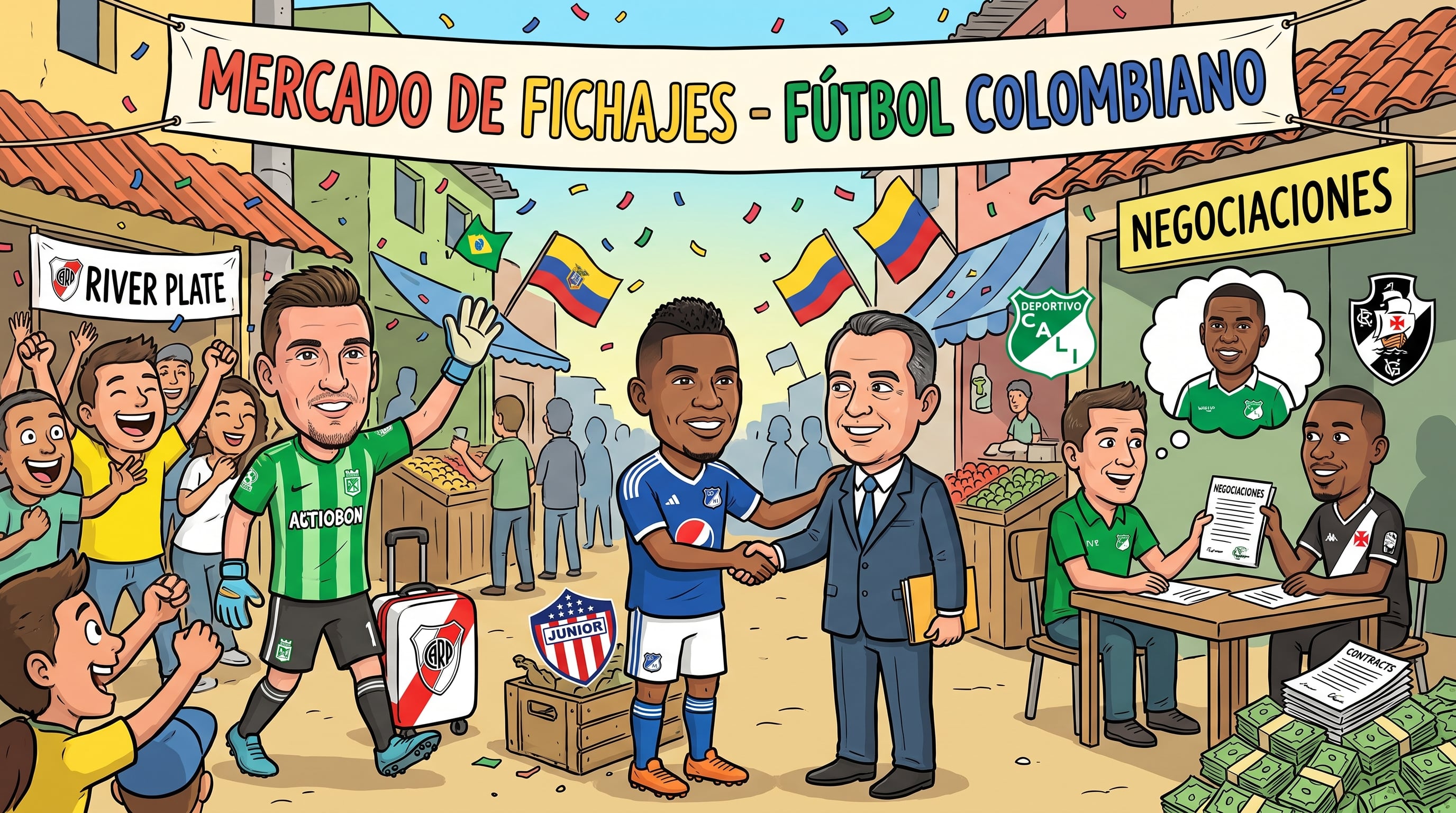 Mercado de fichajes de la Liga BetPlay EN VIVO: Atlético Nacional confirmó la llegada de Franco Armani
