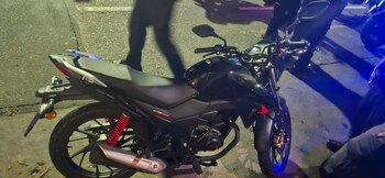 La Honda CB125F que secuestró la Policía de la Ciudad