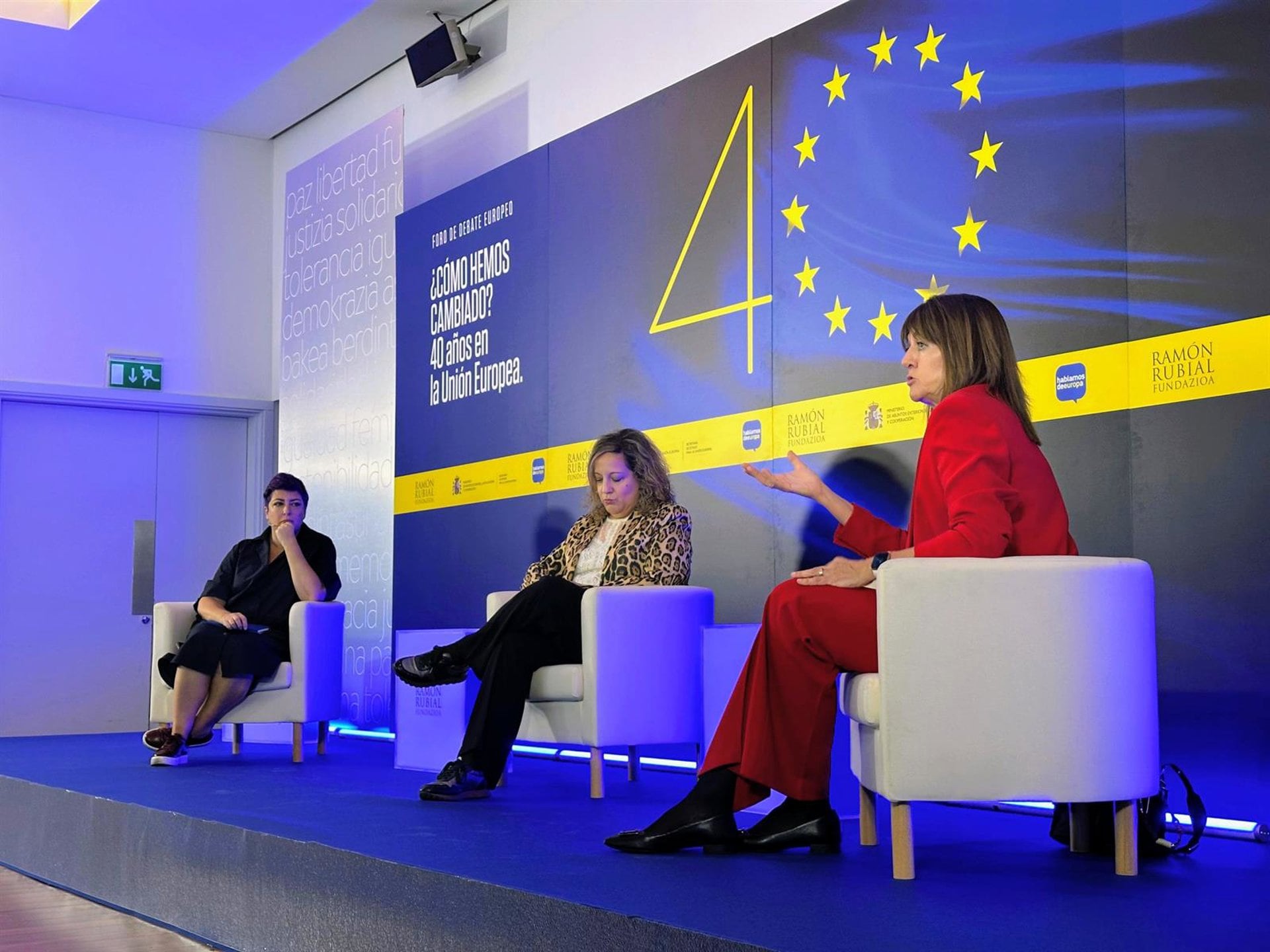 Idoia Mendia, eurodiputada socialista, en una imagen de archivo