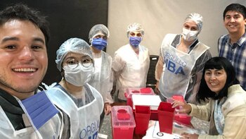 Los voluntarios se inscriben por