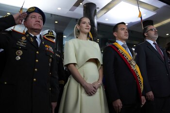 El presidente de Ecuador, Daniel