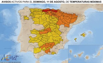 Altas temperaturas este fin de