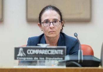 06/10/2025 La directora del Departamento de Seguridad Nacional del Gabinete de la Presidencia del Gobierno, Loreto Gutiérrez Hurtado, comparece en la Comisión Mixta de Seguridad Nacional, en el Congreso, a 6 de octubre de 2025, en Madrid (España).
POLITICA
Eduardo Parra - Europa Press