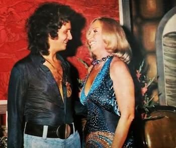 Roberto Carlos y Mirtha Legrand