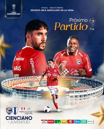 Cienciano – Carlos Garcés – Copa Sudamericana – Perú – deportes -25 mayo