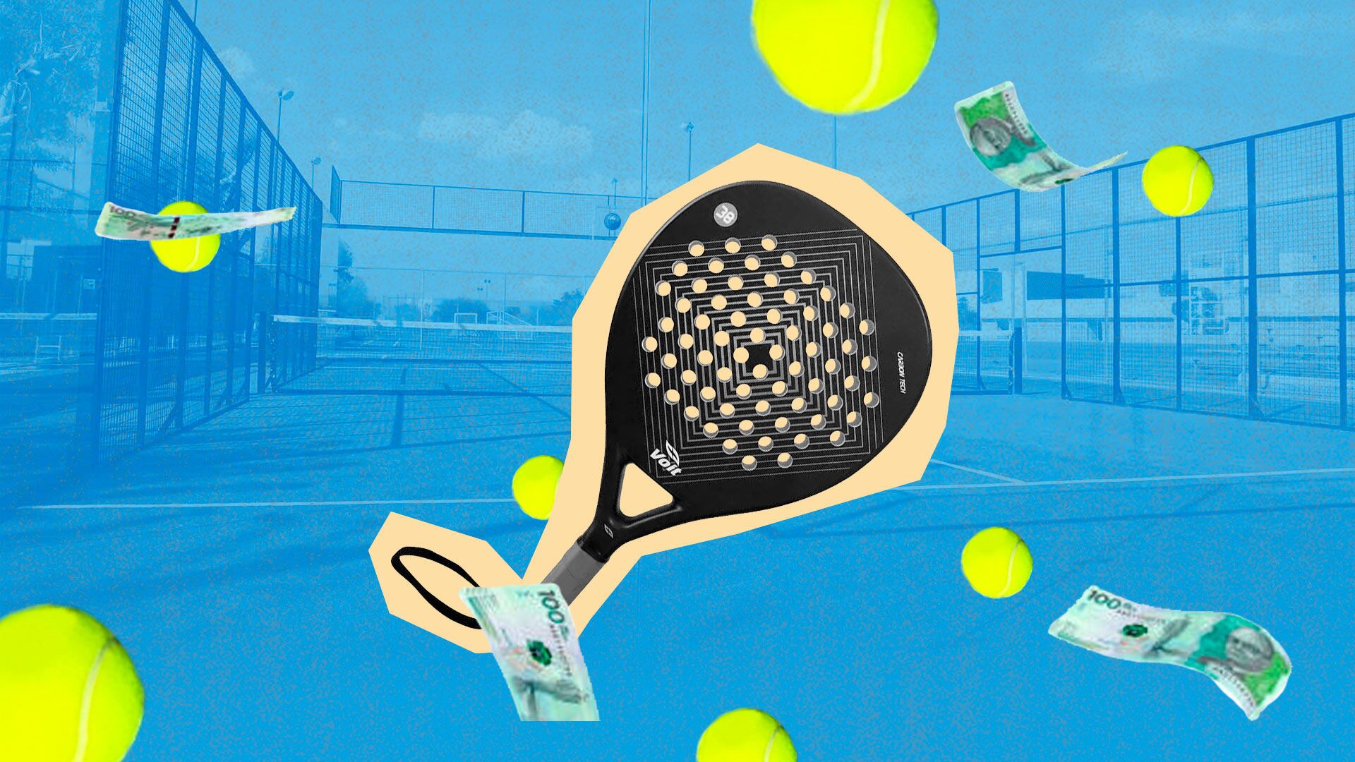 El pádel en Colombia es uno de los deportes que más creció durante los últimos años a nivel nacional - crédito Jesús Aviles / Infobae