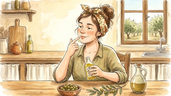 El secreto de abuela: cómo el aceite de oliva puede aliviar labios partidos