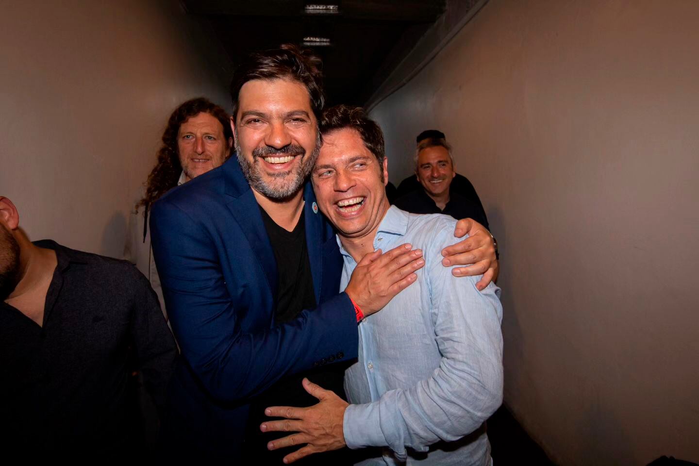 Axel Kicillof y Carlos Bianco