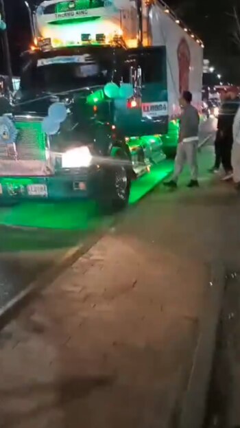 Varios conductores terminaron afectados por