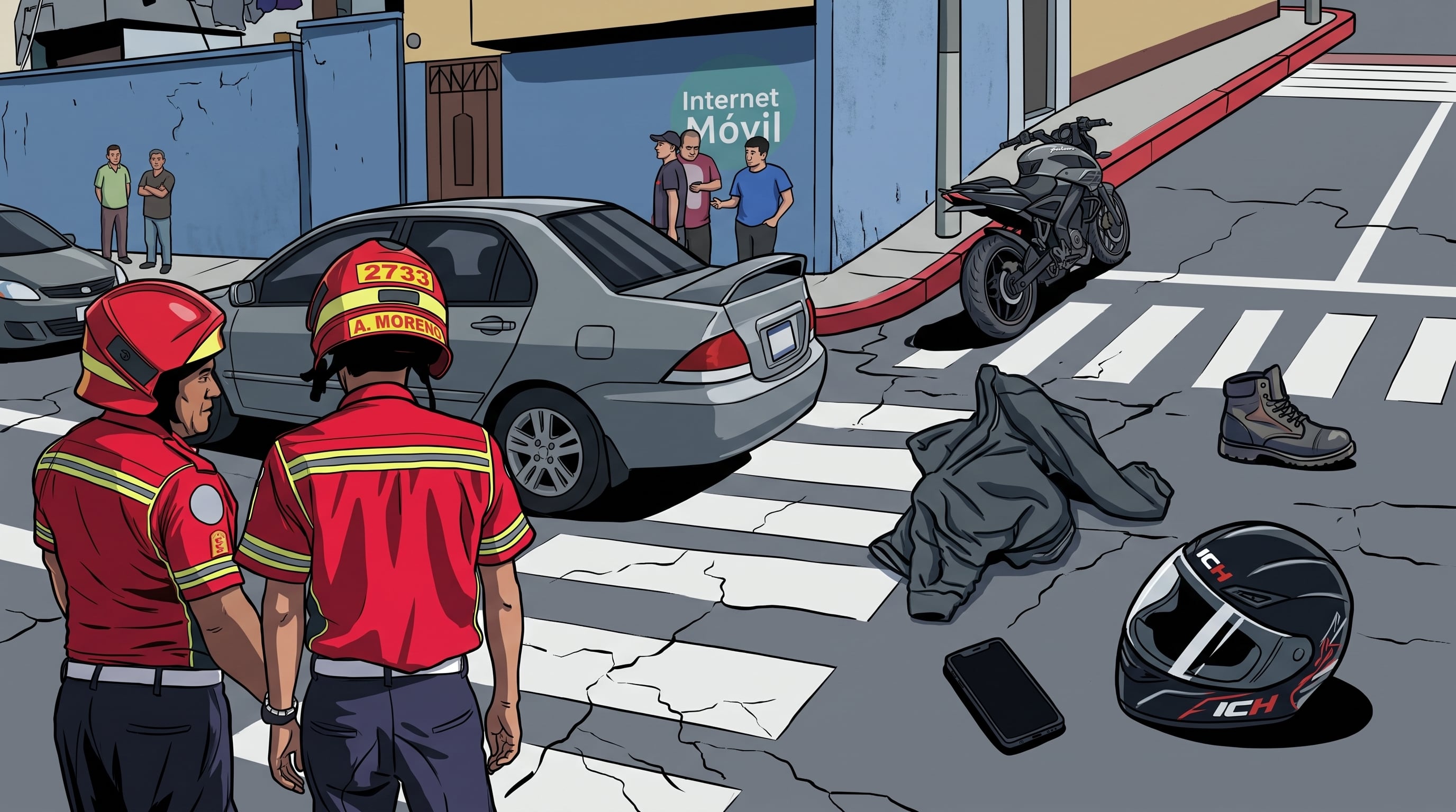 Dispararon contra un conductor y abandonaron una moto tras huir en Ciudad de Guatemala