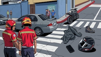 Dispararon contra un conductor y abandonaron una moto tras huir en Ciudad de Guatemala