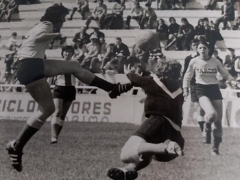 Carmen Arce, primera portera de