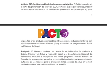 La financiación de la reforma a la salud incluiría impuestos saludables, más gasto público entre 2026 y 2032 y apoyos para medicamentos, transporte y población migrante - crédito Pacto Histórico