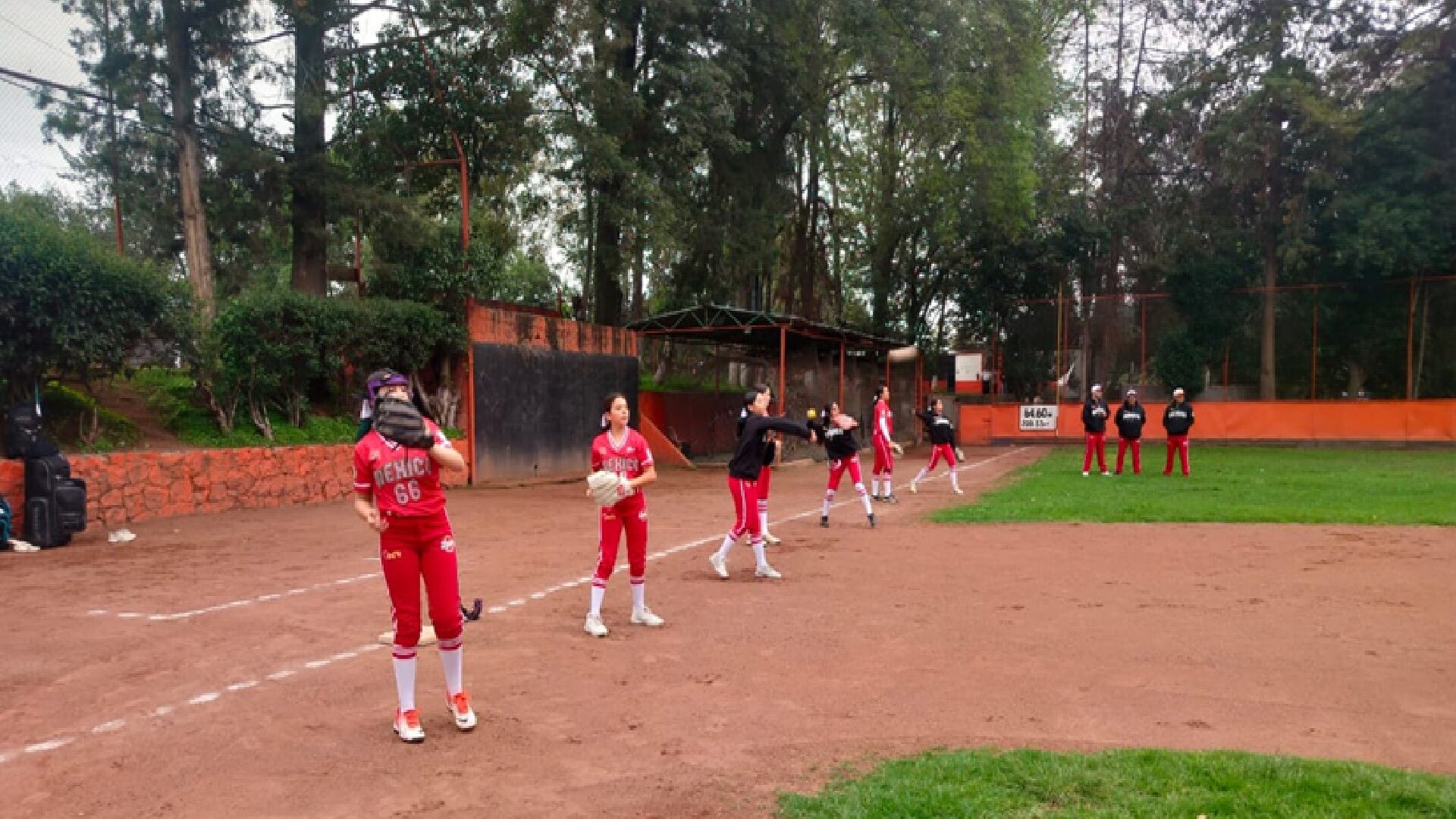 En el equipo de mexicano de softbol categoría sub-12, la base son 5 jugadoras campeonas en 2024 (Foto: Jorge Contreras/Infobae México)