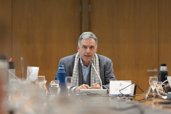 .El presidente de Uruguay, Yamandú Orsi, encabeza su Consejo de Ministros (Camilo dos Santos Ayala, Presidencia)