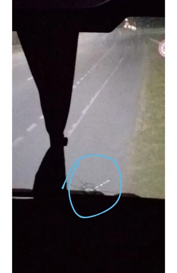 El impacto de bala registrados