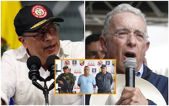 Álvaro Uribe estalló contra Petro